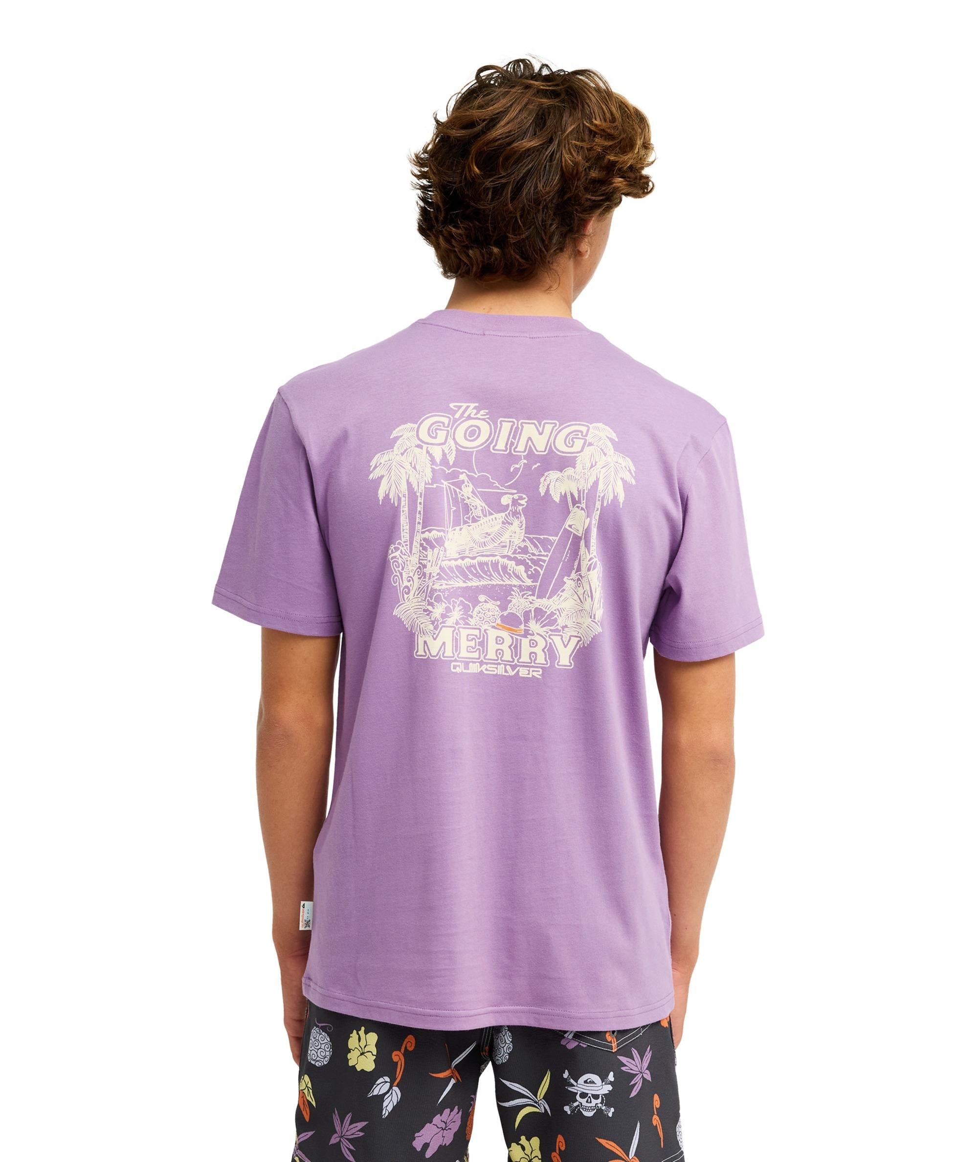 ONE PIECE MERRY - T-SHIRT EQYZT08510 -PLA0 QUIKSILVER 