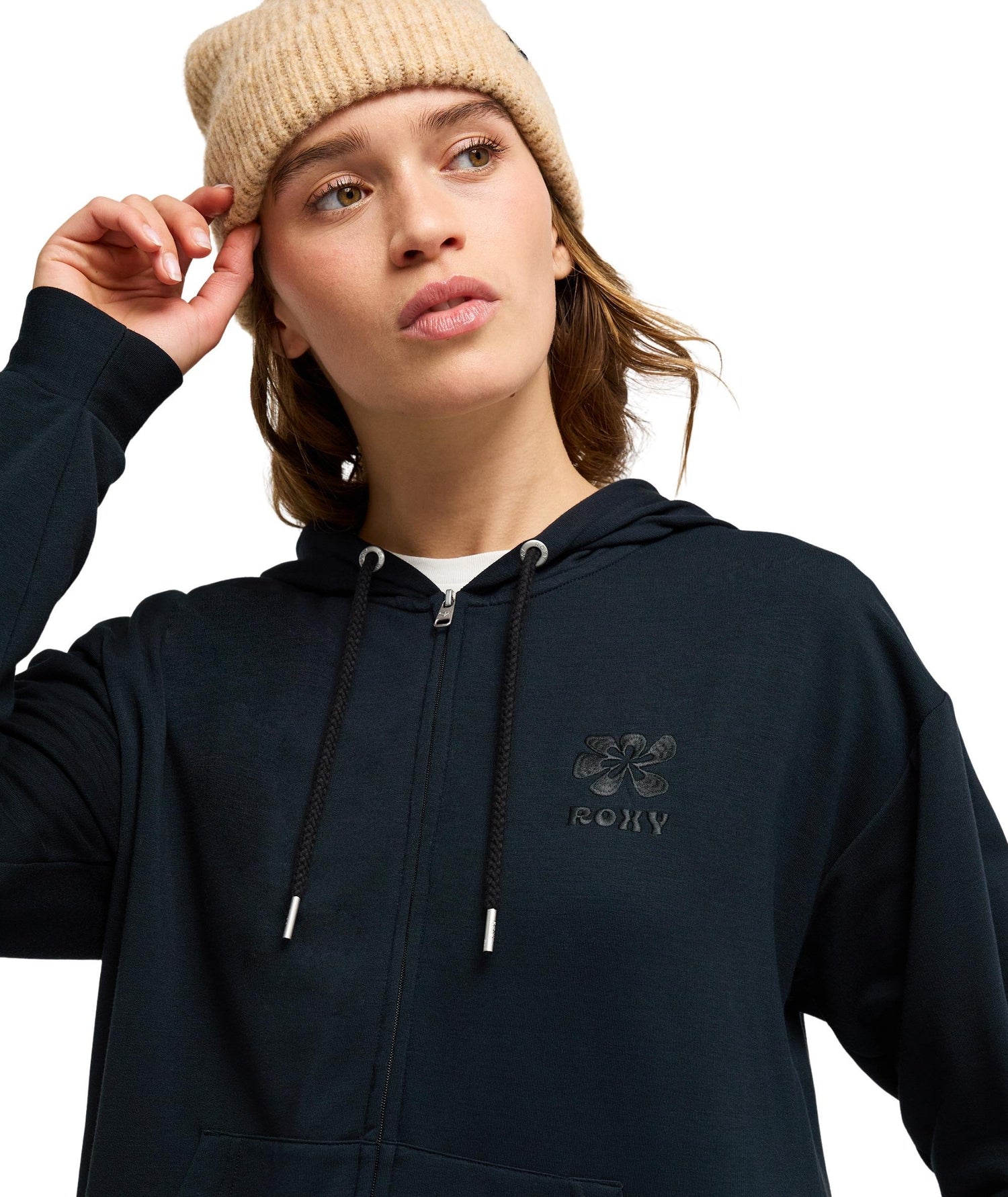 SURFING BY DAYLIGHT FULL ZIP - FELPA ERJFT05065 -KVJ0 ROXY 