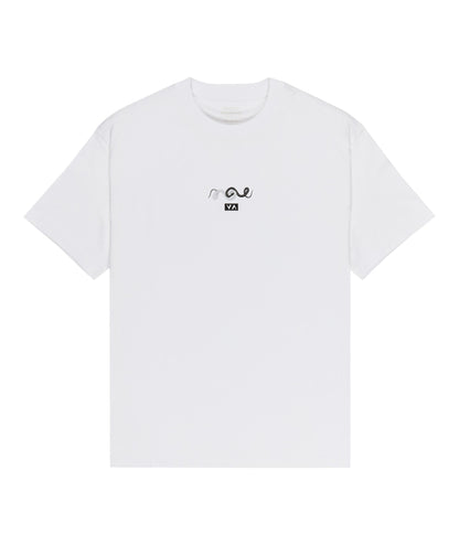 AMAZE SNAKE - T-SHIRT EVYZT00321 -WHT RVCA 