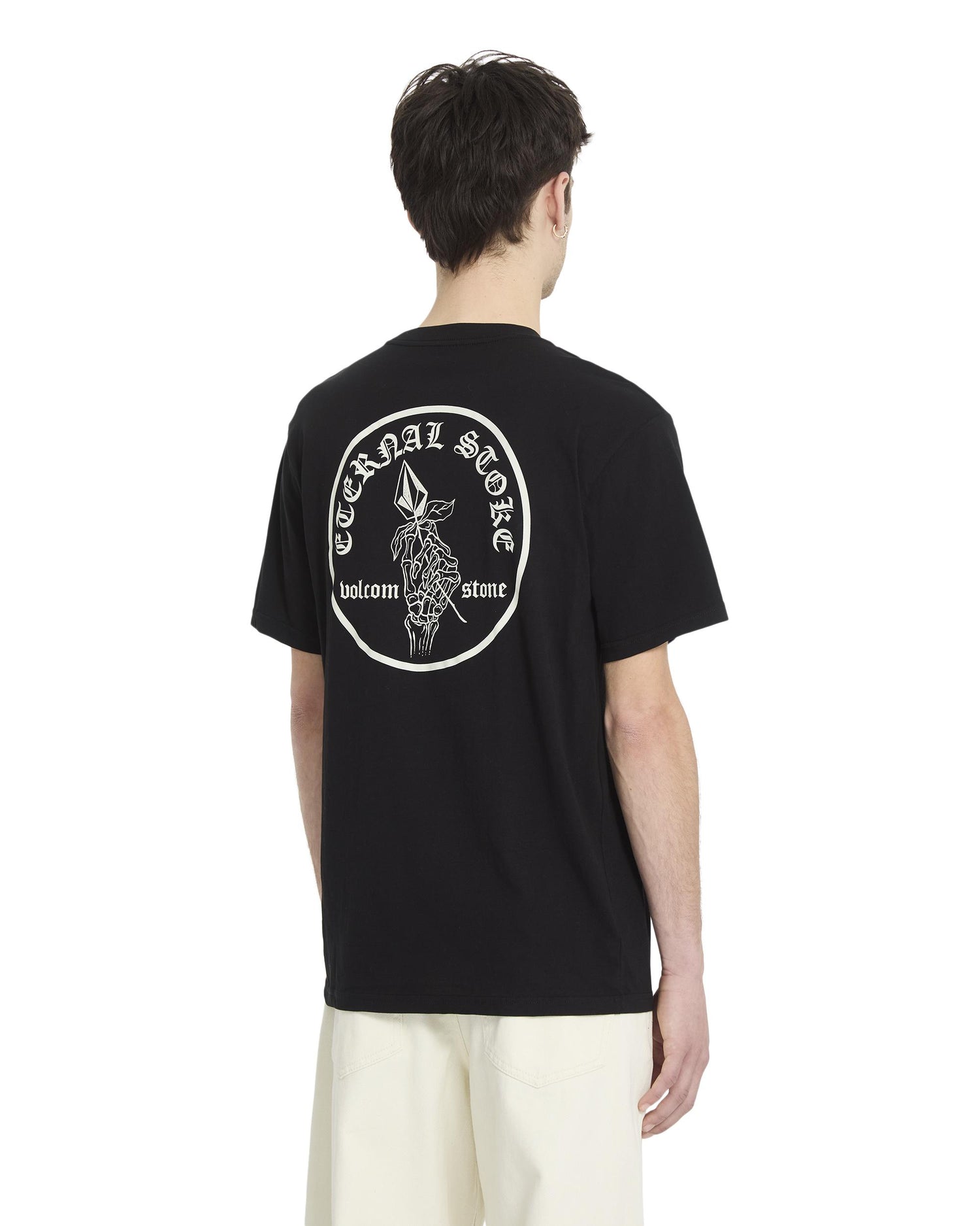 ETERNAL STOKE - T-SHIRT A5012614 _BLK VOLCOM 