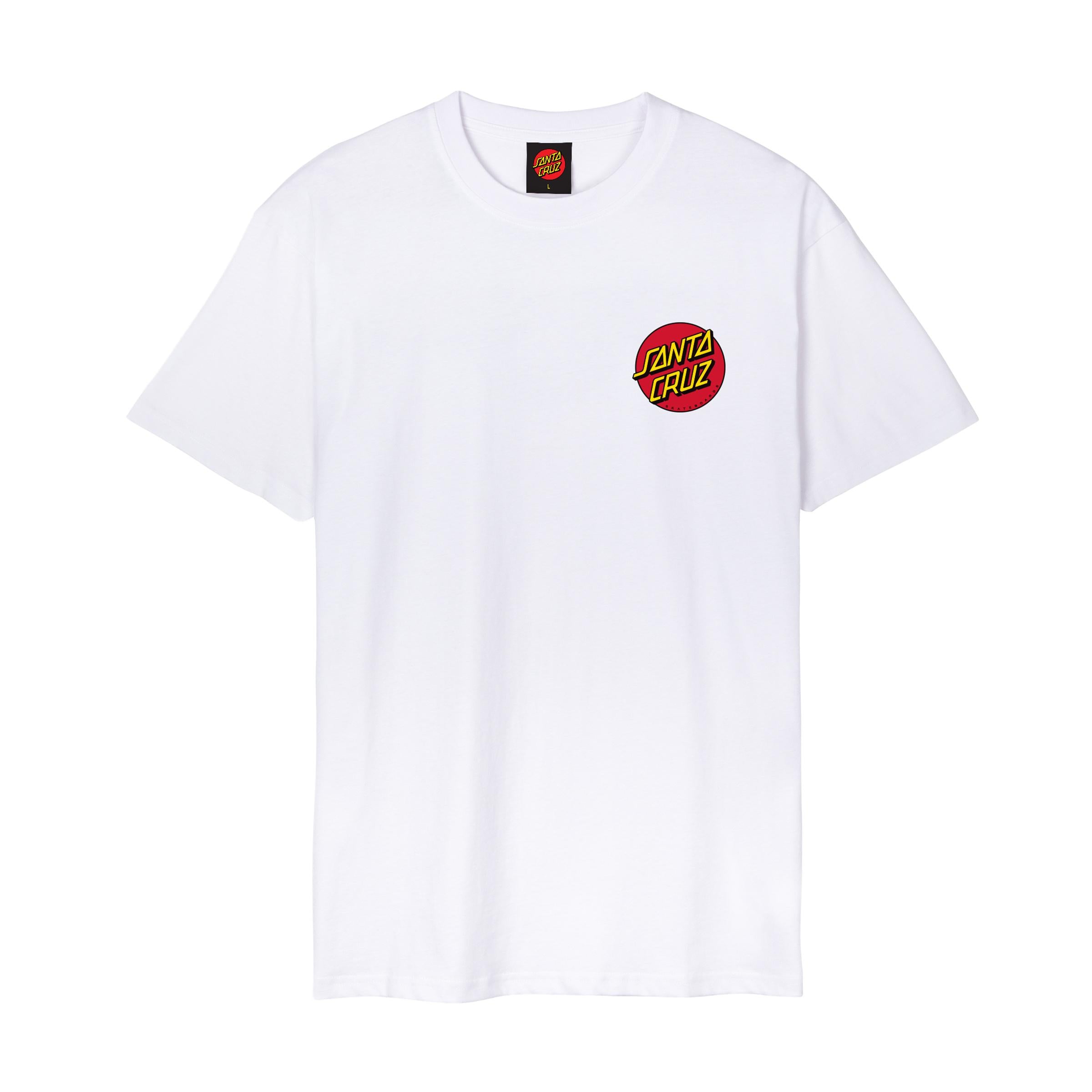 CLASSIC DOT CHEST - T-SHIRT SCA-TEE-11049  SANTA CRUZ 