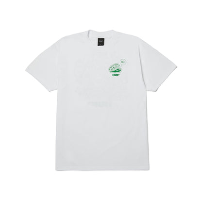 WHAT A JUNGLE S/S TEE - T-SHIRT 71MC0001215 -WHITE HUF 
