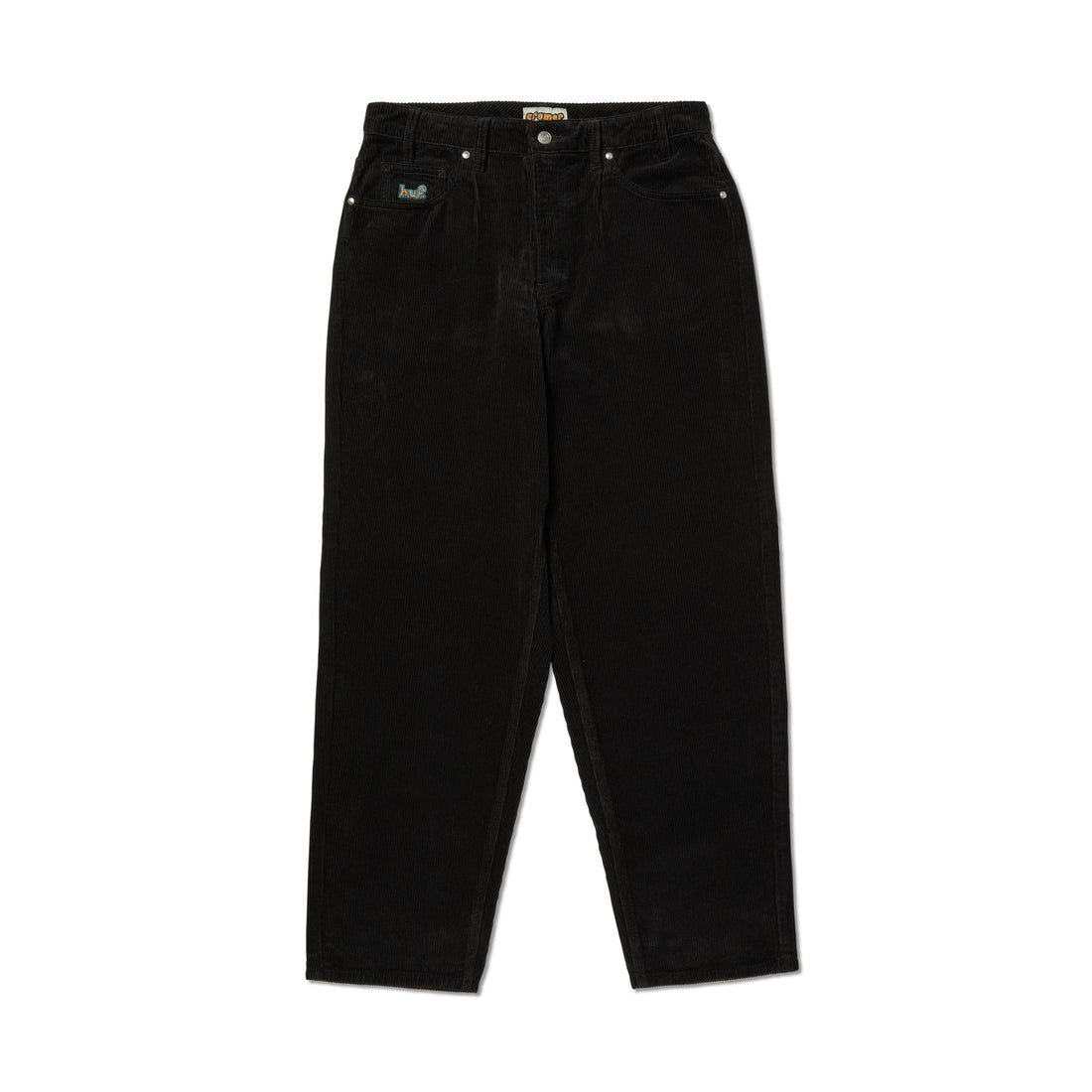 CROMER CORDUROY PANT - PANTALONE 71MC0001210 -BLACK HUF 