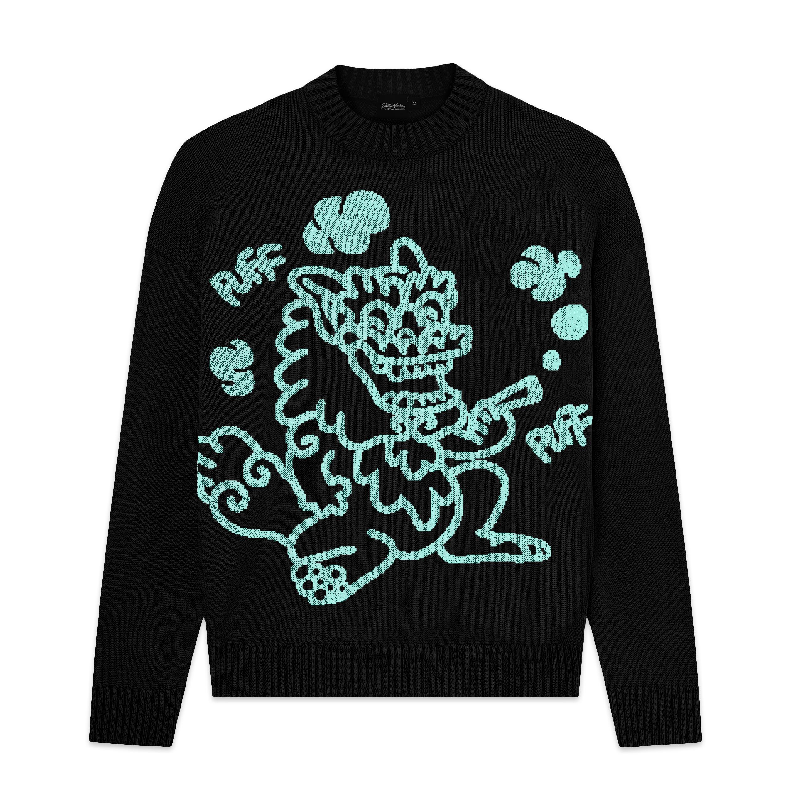 PUFF DRAGON - FELPA SV1064-SO -01 DOLLY NOIRE 