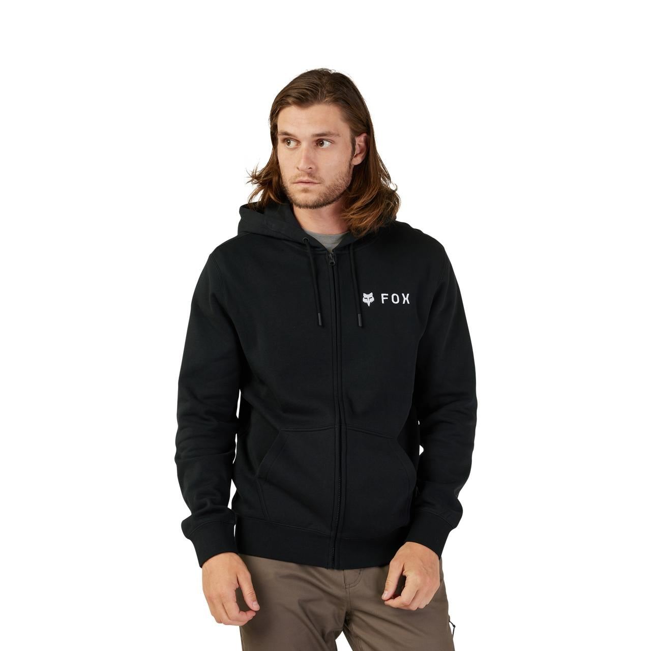 ABSOLUTE FLEECE ZIP - FELPA 31593 -001 FOX 