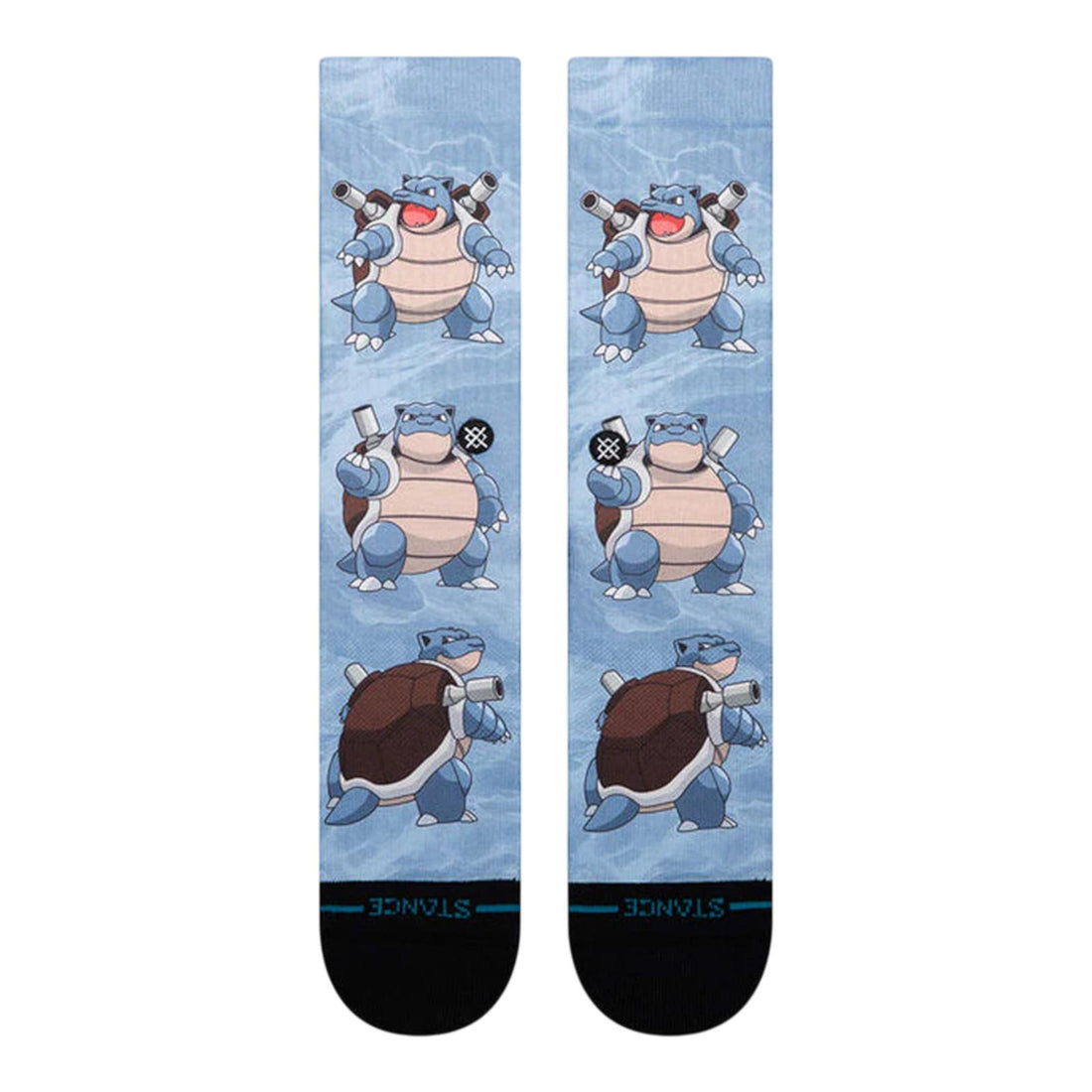 BLASTOISE AOP CREW - CALZE 62US0000855-PK -BLU STANCE 
