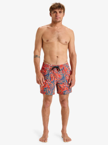 SURFSILK STRAIGHT VOLLEY 16 - VOLLEY EQYJV04107 -MLH3 QUIKSILVER 
