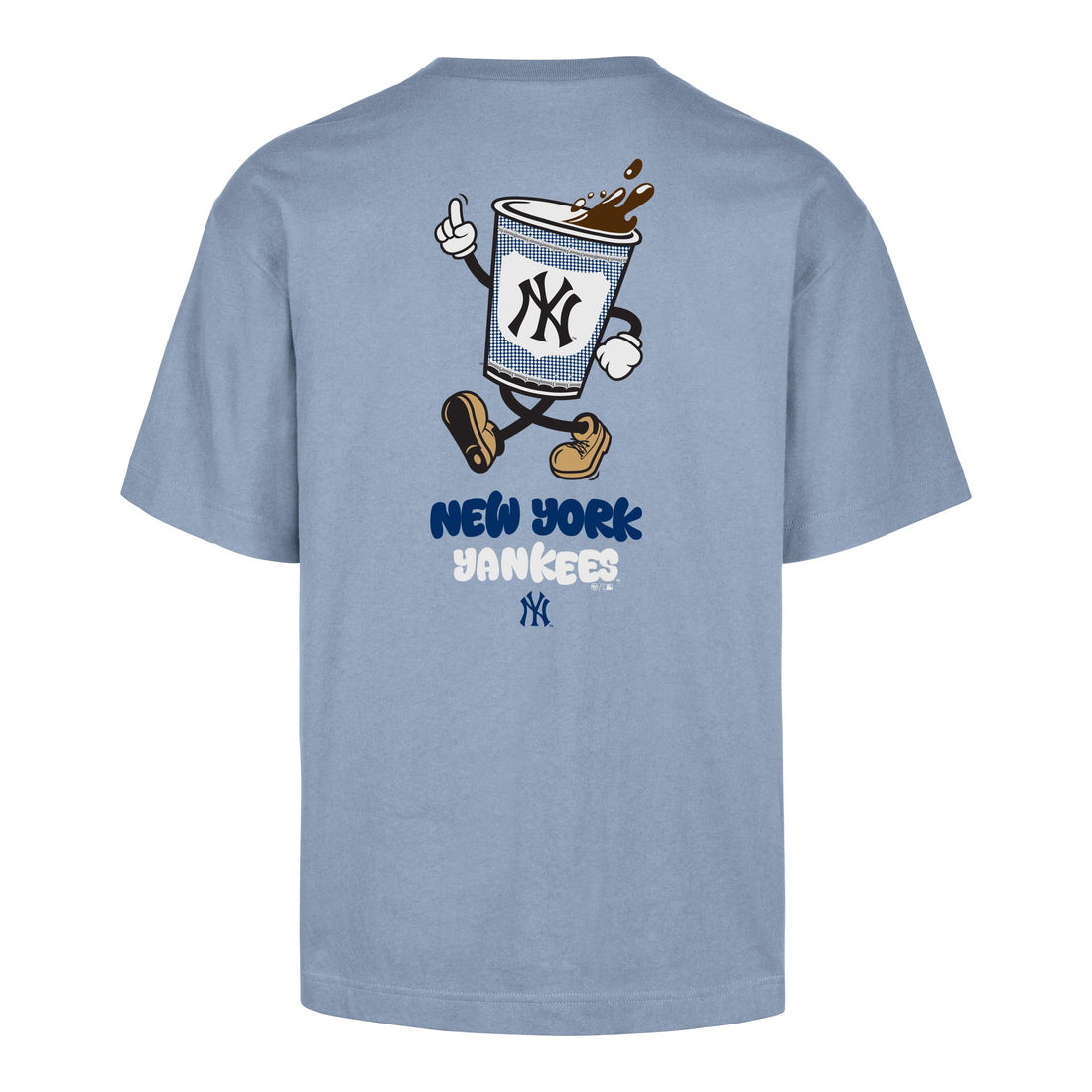 M.C. CARTOON BACKER FOUNDATION NEW YORK YANKEES - T-SHIRT 47-BB017TMLUAP670411 VP 47 BRAND 