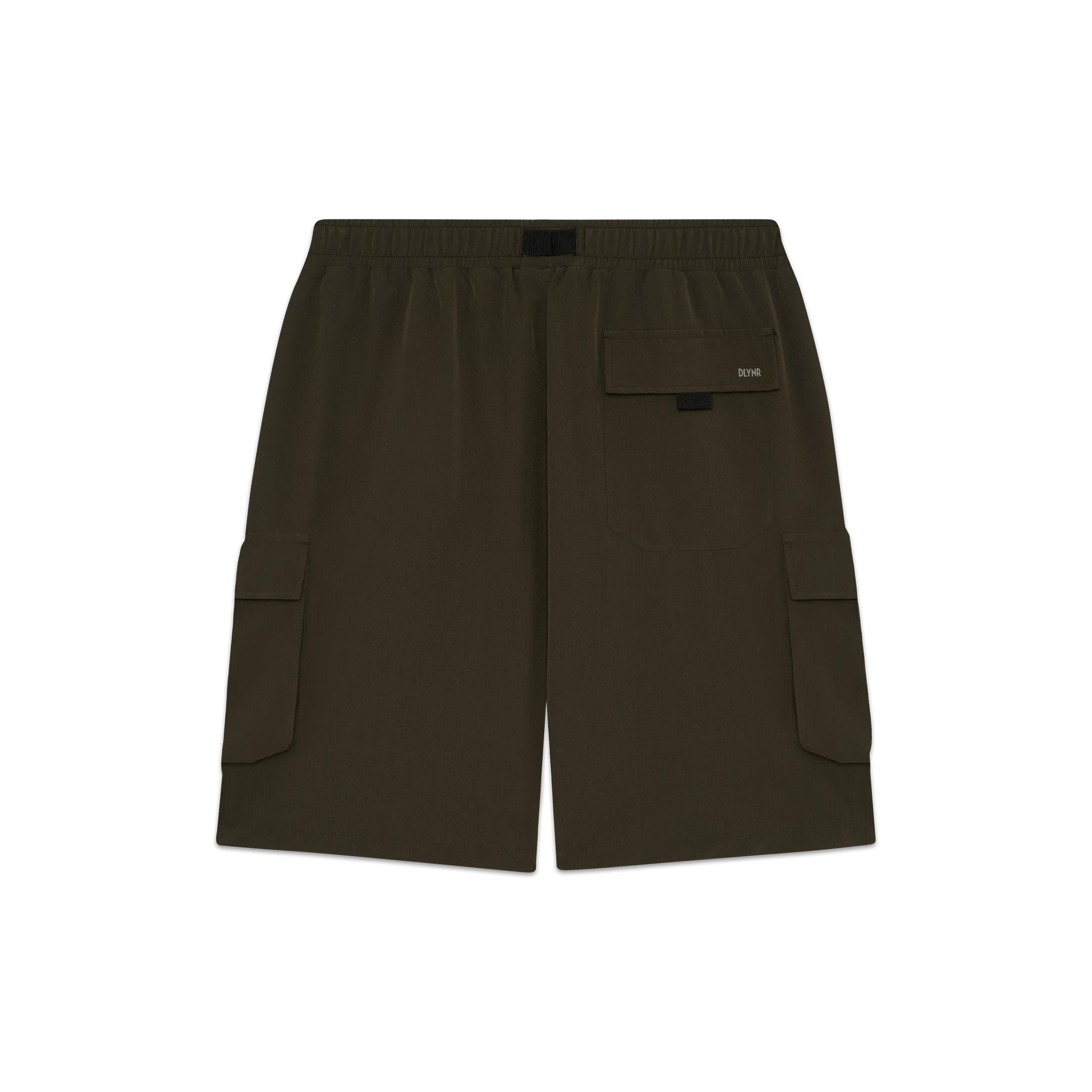 TECHNO CARGO SHORTS FOREST NIGHT - SHORTS PA144-PO -04 DOLLY NOIRE 