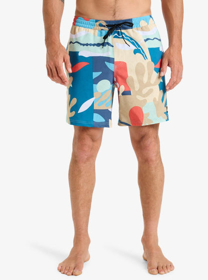 SURFSILK STRAIGHT VOLLEY 16 - VOLLEY EQYJV04107 -CJZ3 QUIKSILVER 