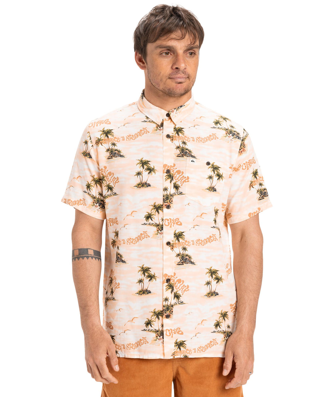 SAFE PARADISE - CAMICIA EQYWT04607 -MEF6 QUIKSILVER 