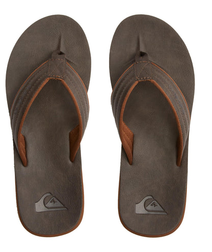 CARVER NUBUCK - DEMITASSE - SANDALI AQYL100623 -CTK0 QUIKSILVER 