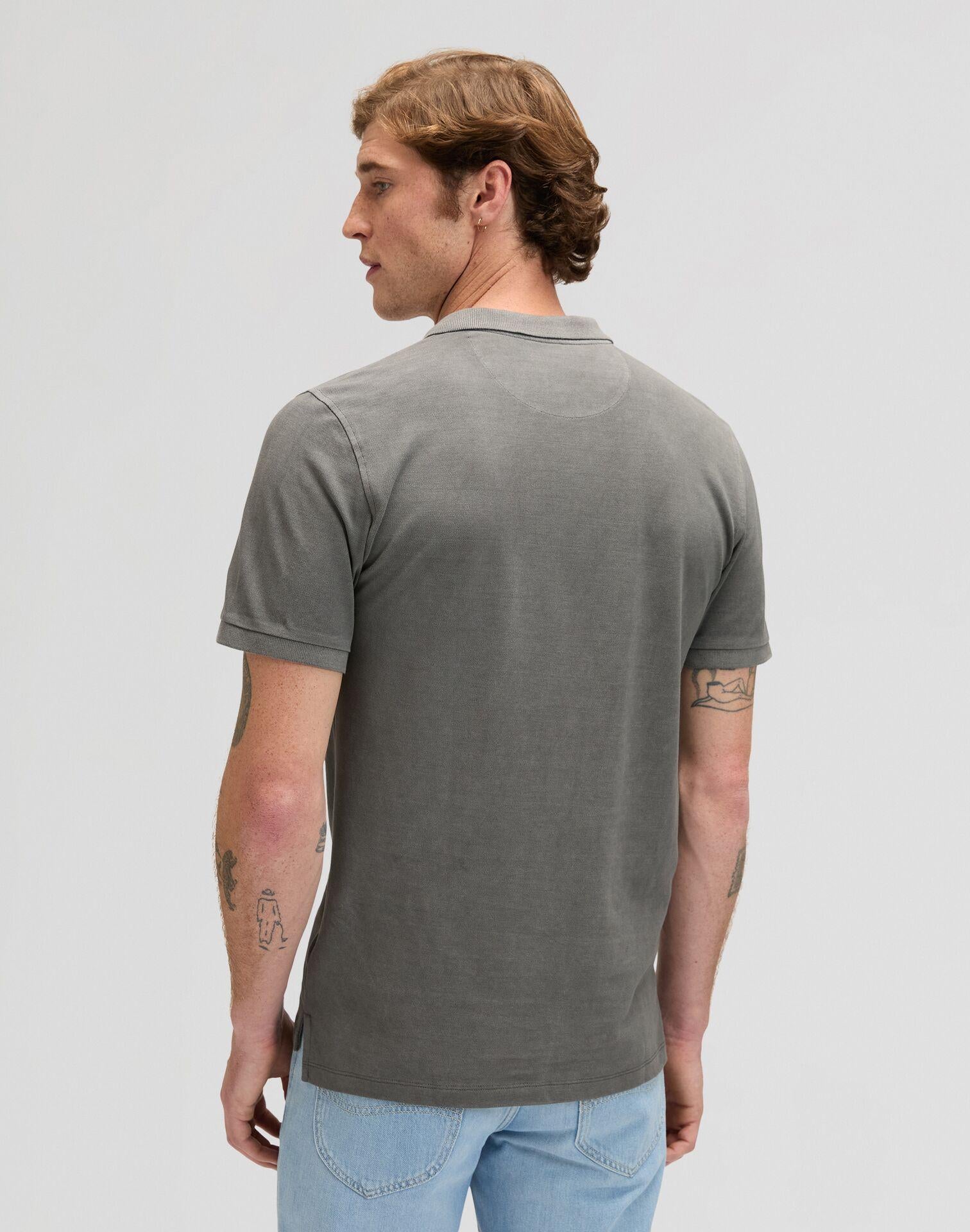 GARMENT DYE STATIC GRAY - POLO 112376468 . LEE 