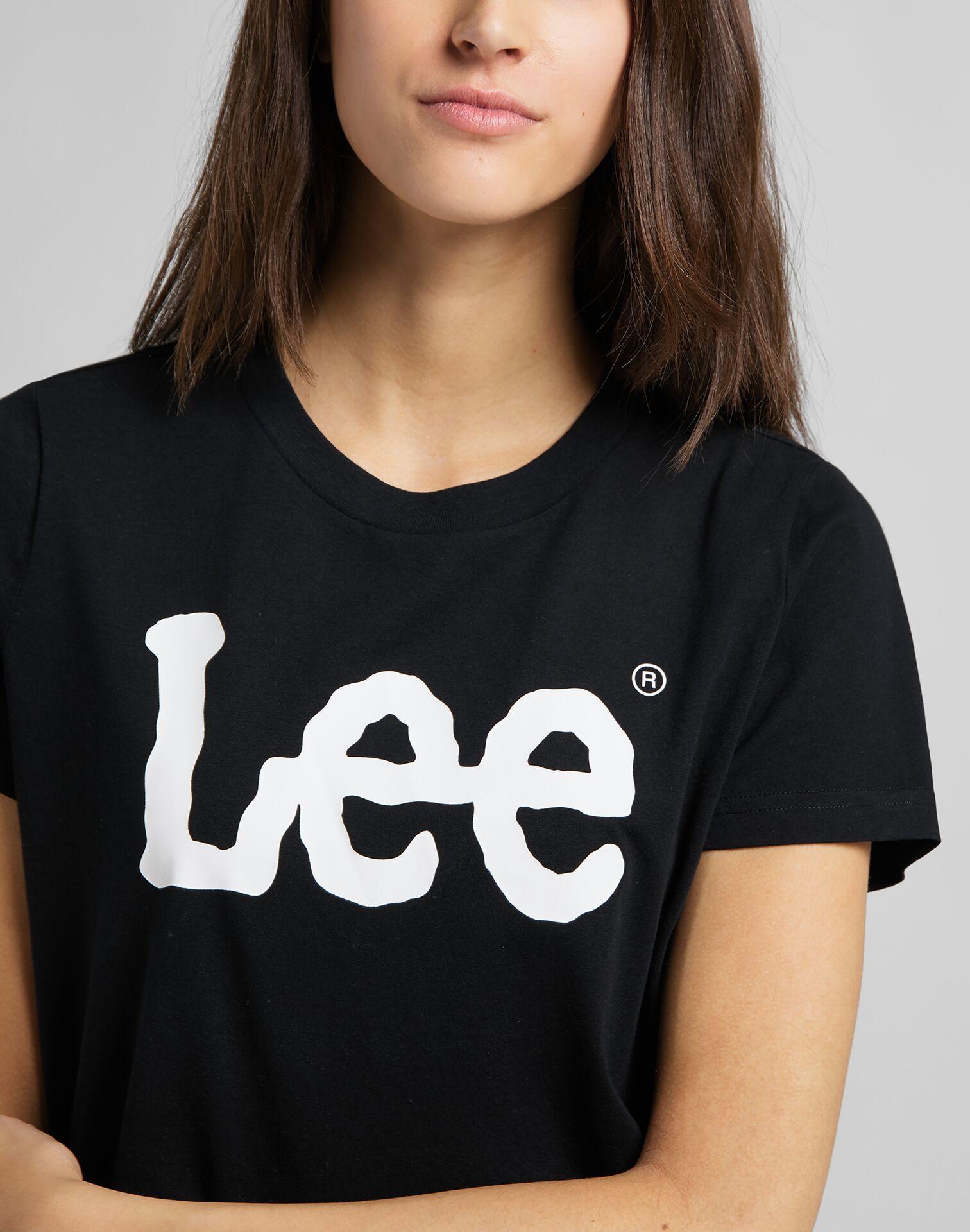 LOGO BLACK - T-SHIRT 112109467 . LEE 