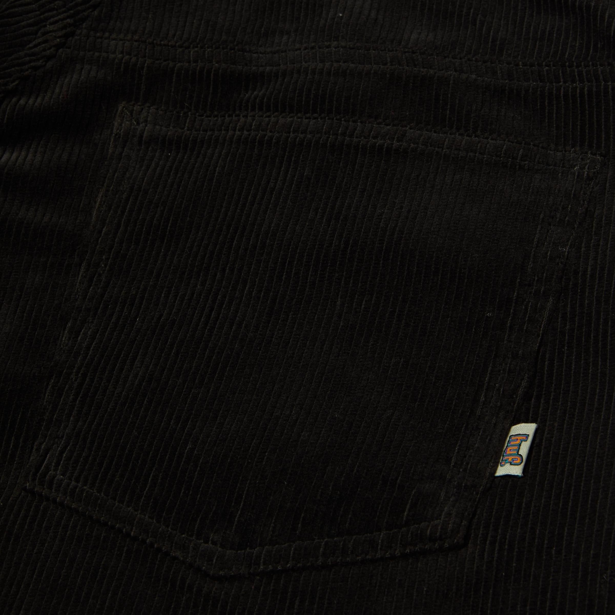 CROMER CORDUROY PANT - PANTALONE 71MC0001210 -BLACK HUF 
