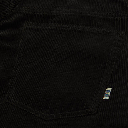 CROMER CORDUROY PANT - PANTALONE 71MC0001210 -BLACK HUF 