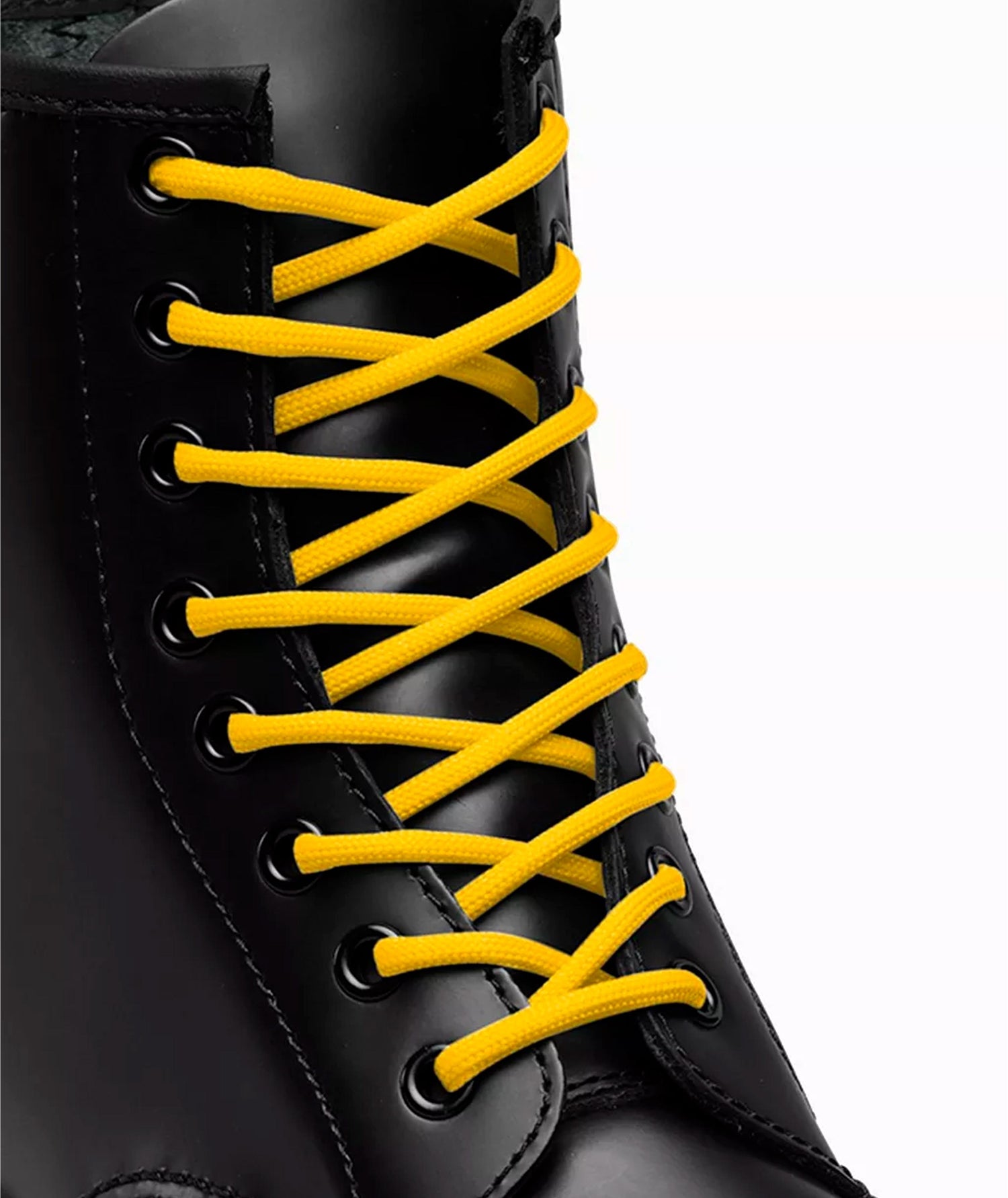 140CM YOUTHELLOW ROUND LACE 8-10I - LACCI AC053001 . DR MARTENS 