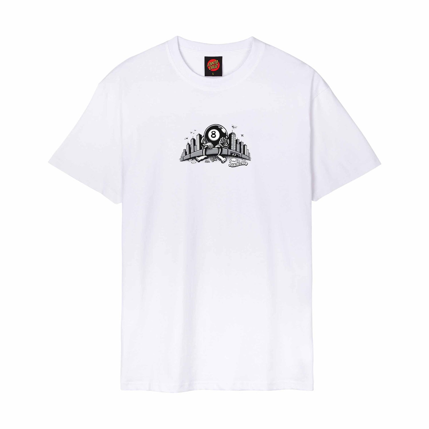 WINKOWSKI CURB FRONT - T-SHIRT SCA-TEE-13497 . SANTA CRUZ 