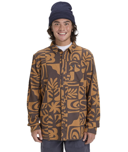 MOTHERFLY PRINTED SHIRT - CAMICIA EQYWT04653 -CMD6 QUIKSILVER 