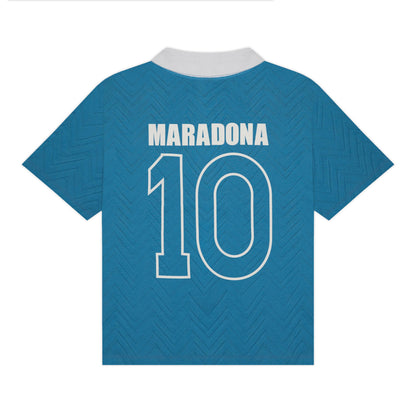 MARADONA POLO TEE - T-SHIRT TS1247-T6 -03 DOLLY NOIRE 
