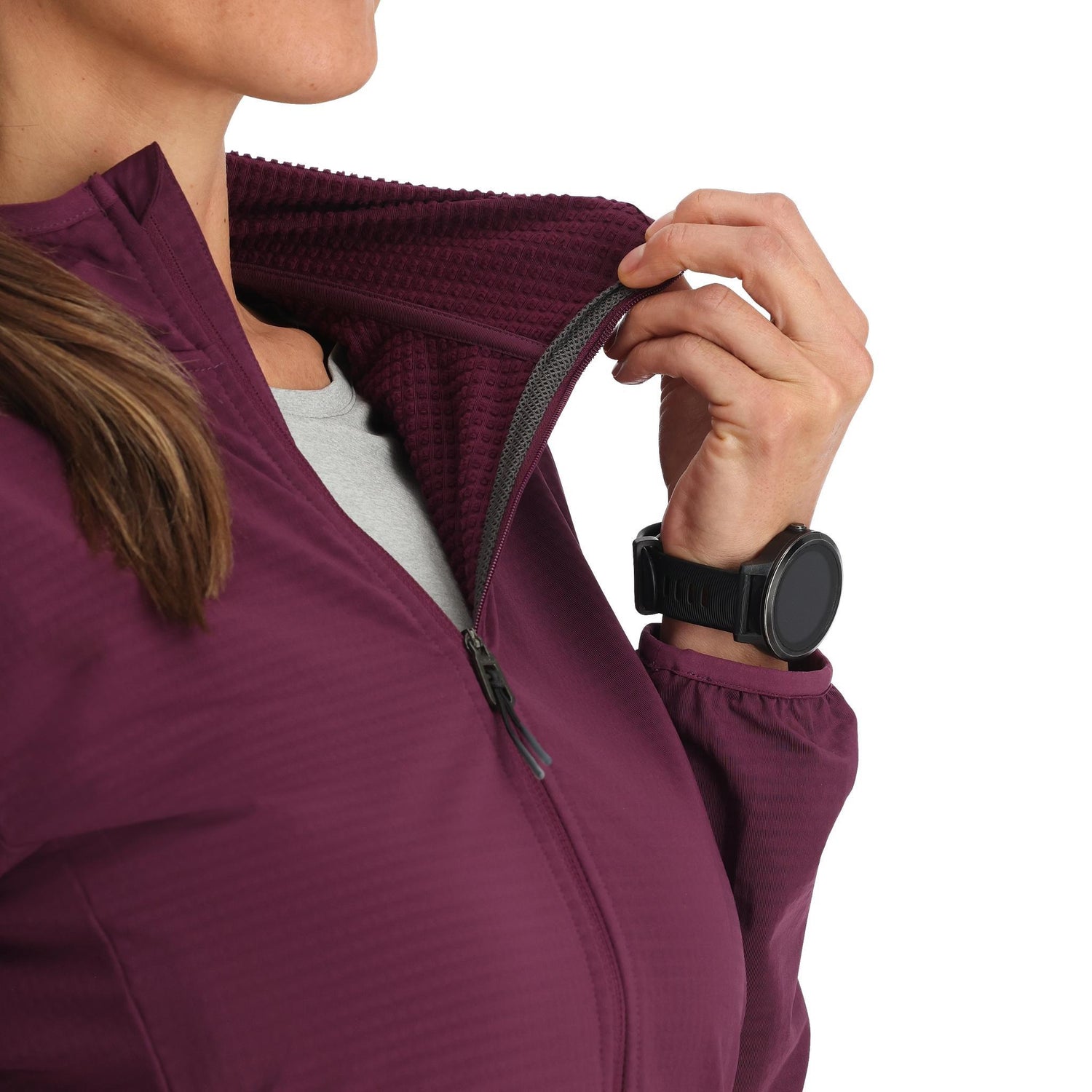 GRIDWEB FLEECE HOODIE - FELPA 38B481412 -PLM SPYDER 