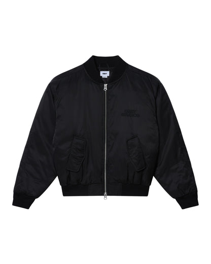 STUDIOS MA-1 BOMBER - GIACCA 22MC0001498 -BLK OBEY 