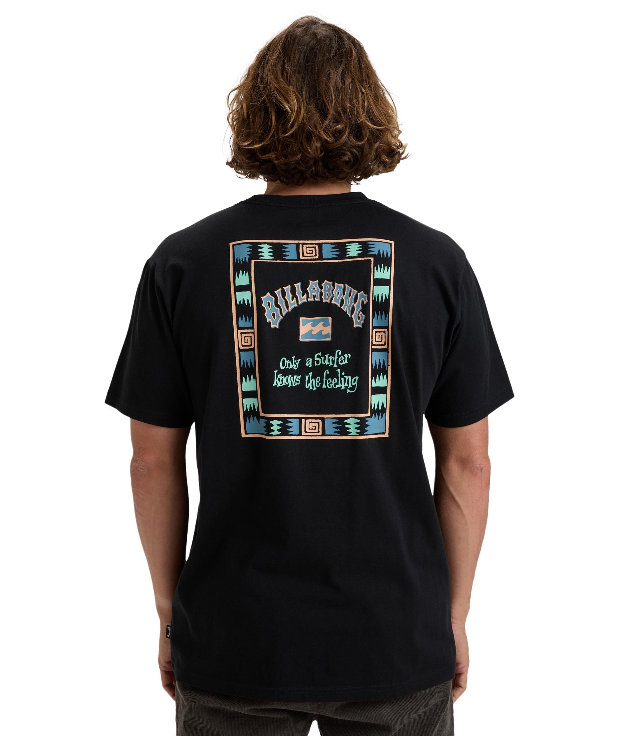 KNOW THE FEELIN - T-SHIRT EBYZT00290 -BLK BILLABONG 