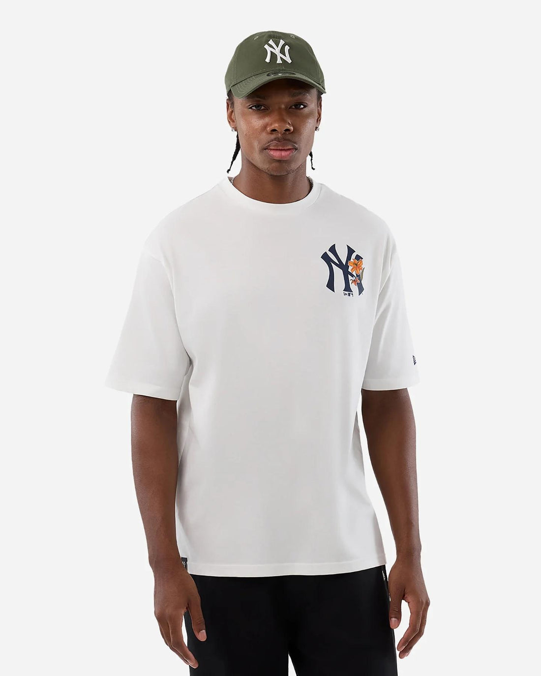 MLB FLORAL NEW WORK YANKESS - T-SHIRT 60856234 . NEW ERA 