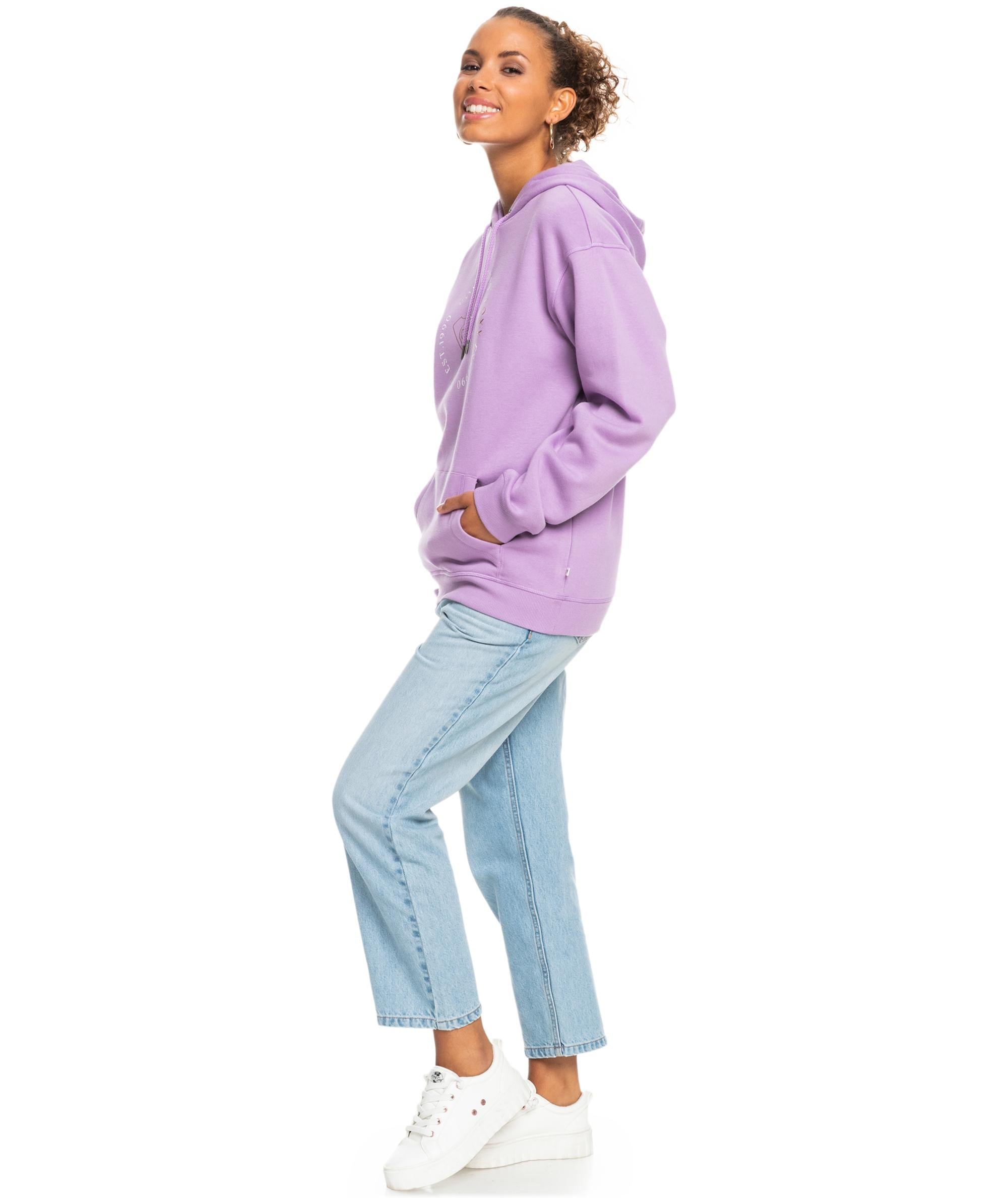 SURF STOKED BRUSHED A - FELPA ERJFT04615 -PJC0 ROXY 