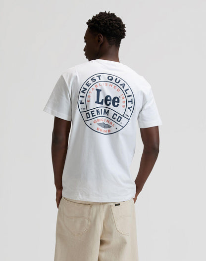 STAMP LEE BRIGHT WHITE - T-SHIRT 112376493 . LEE 