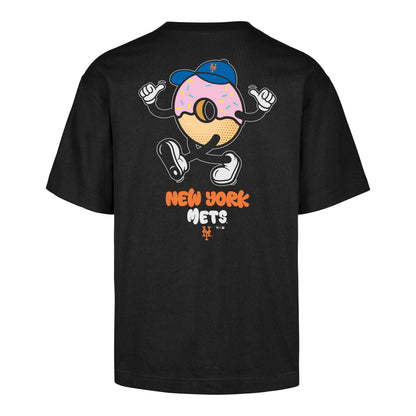 M.C. CARTOON BACKER FOUNDATION NEW YORK METS - T-SHIRT 47-BB016TMLUAP684414 BK 47 BRAND 