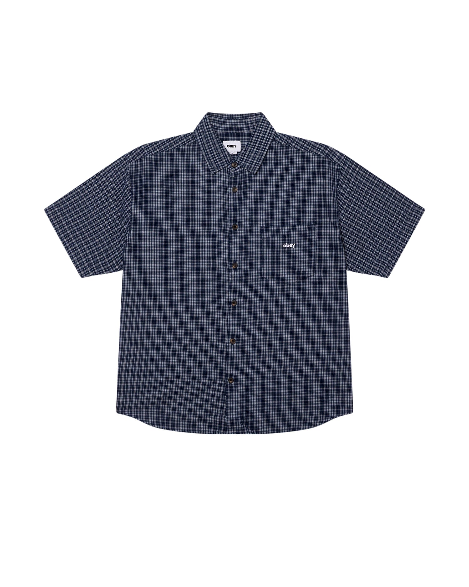 BIGWIG IAN WOVEN - CAMICIA 22MC0001730 -ANV OBEY 