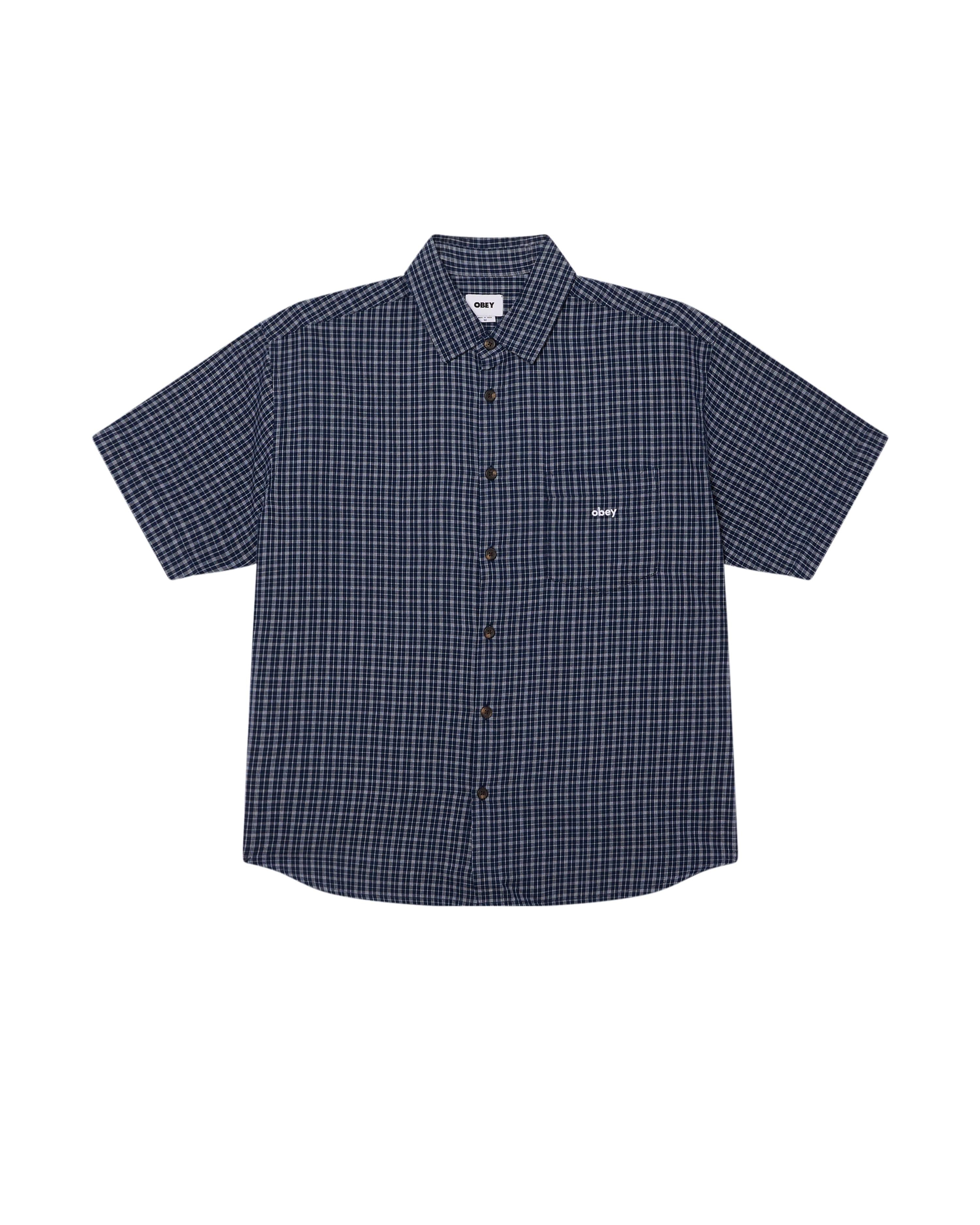 BIGWIG IAN WOVEN - CAMICIA 22MC0001730 -ANV OBEY 