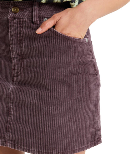 RAINFALL MINI SKIRT CORD - GONNA ERJWK03187 -RRF0 ROXY 