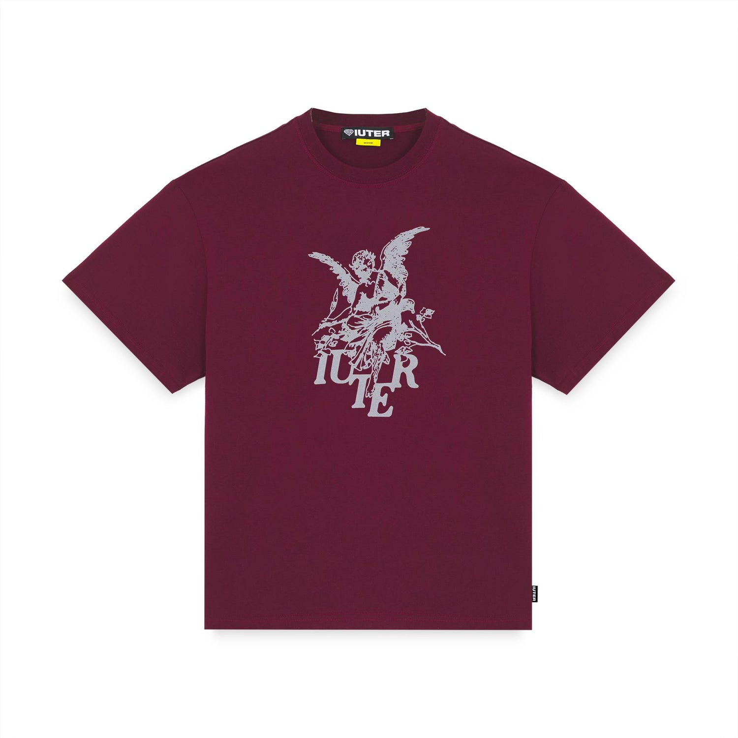 ANGEL - T-SHIRT 25WITS09 -BURGUNDY IUTER 