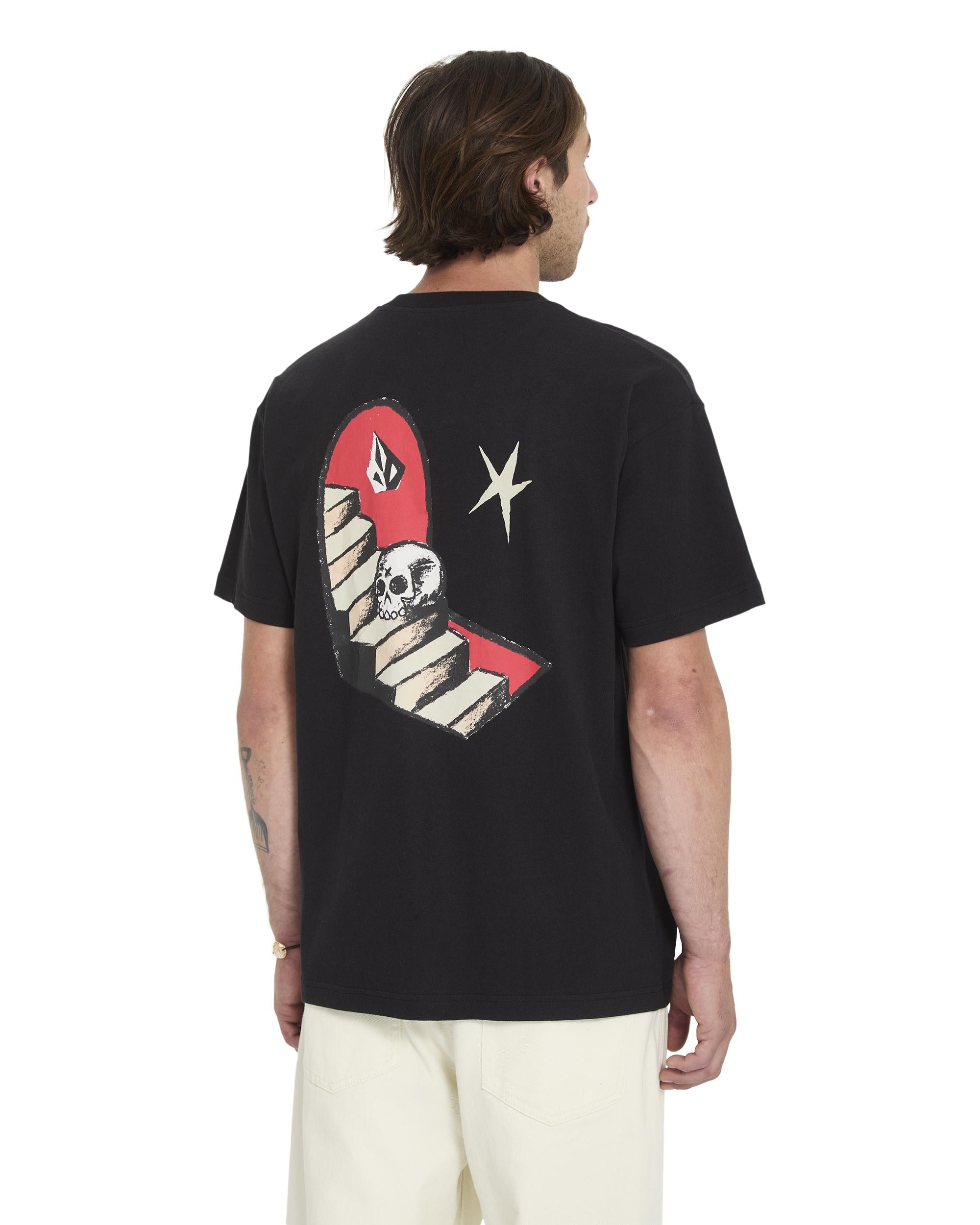 FA SETH CONBOY - T-SHIRT A4312672 _BLK VOLCOM 