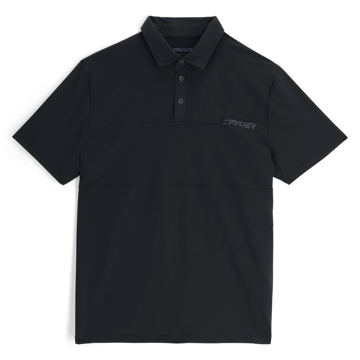 LINKS SS TECH POLO - POLO 38A011501 -BLK SPYDER 