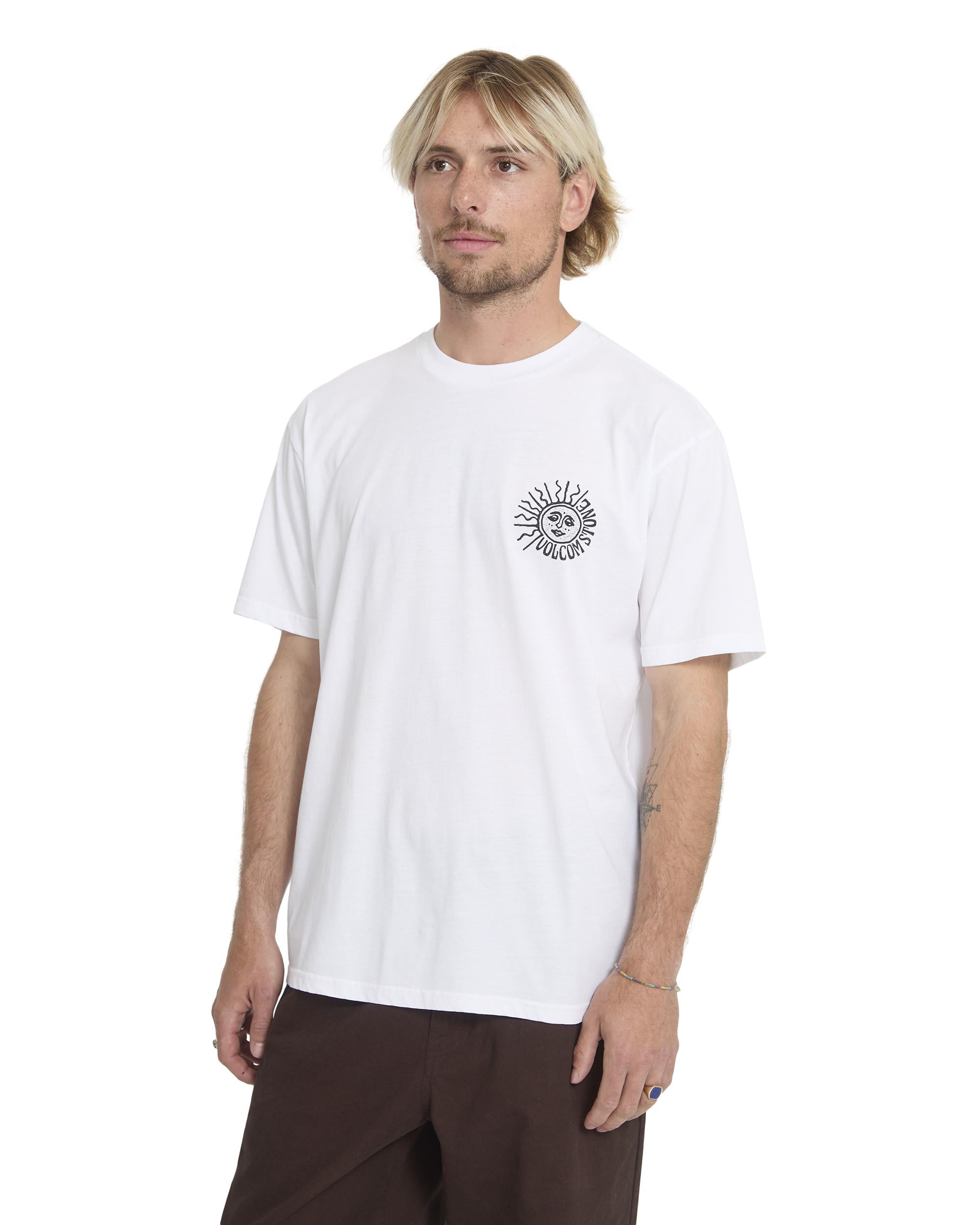 MAZATLAN - T-SHIRT A5012613 _WHT VOLCOM 