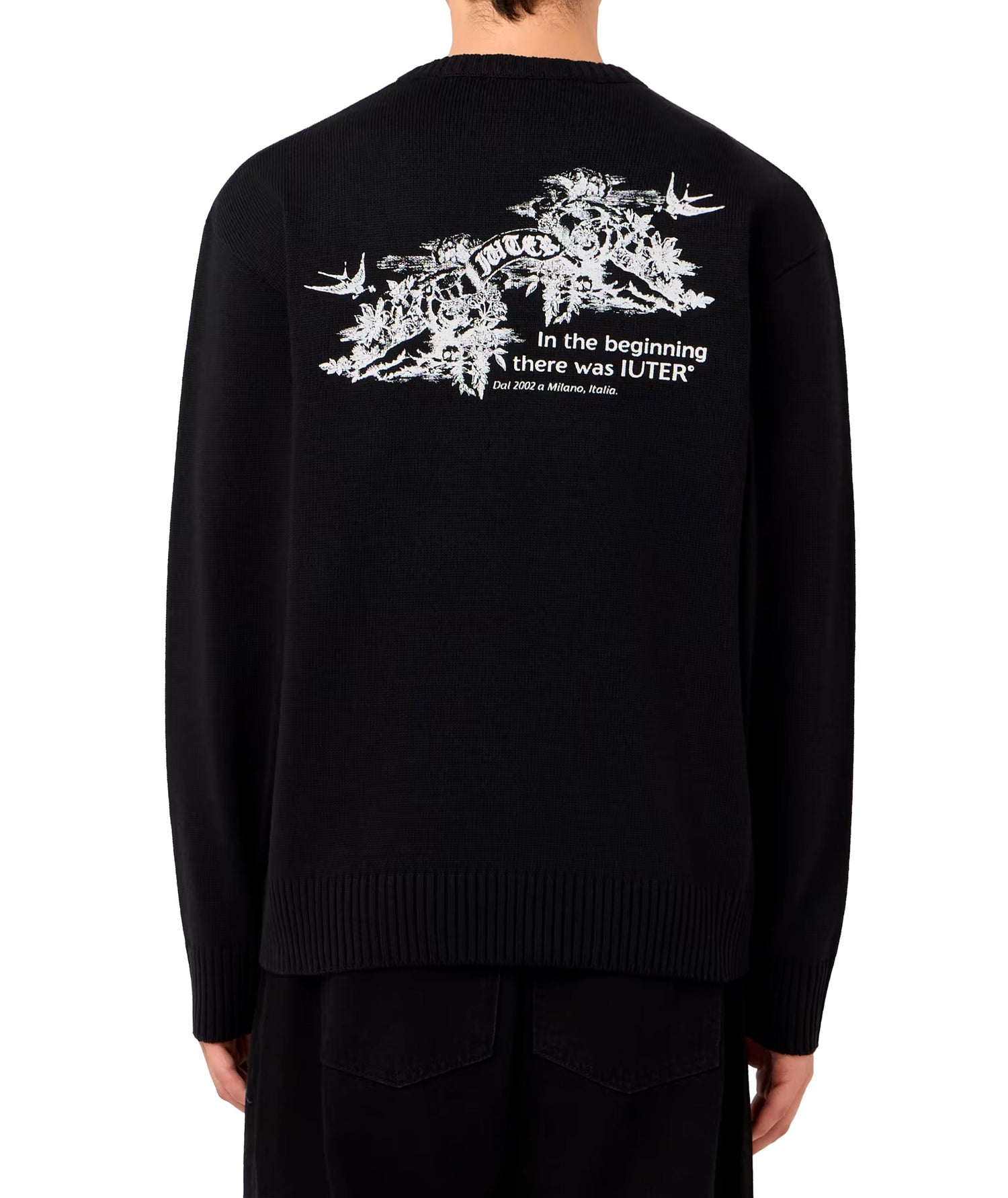 PARADISE - MAGLIA 25WIJM08 -BLACK IUTER 