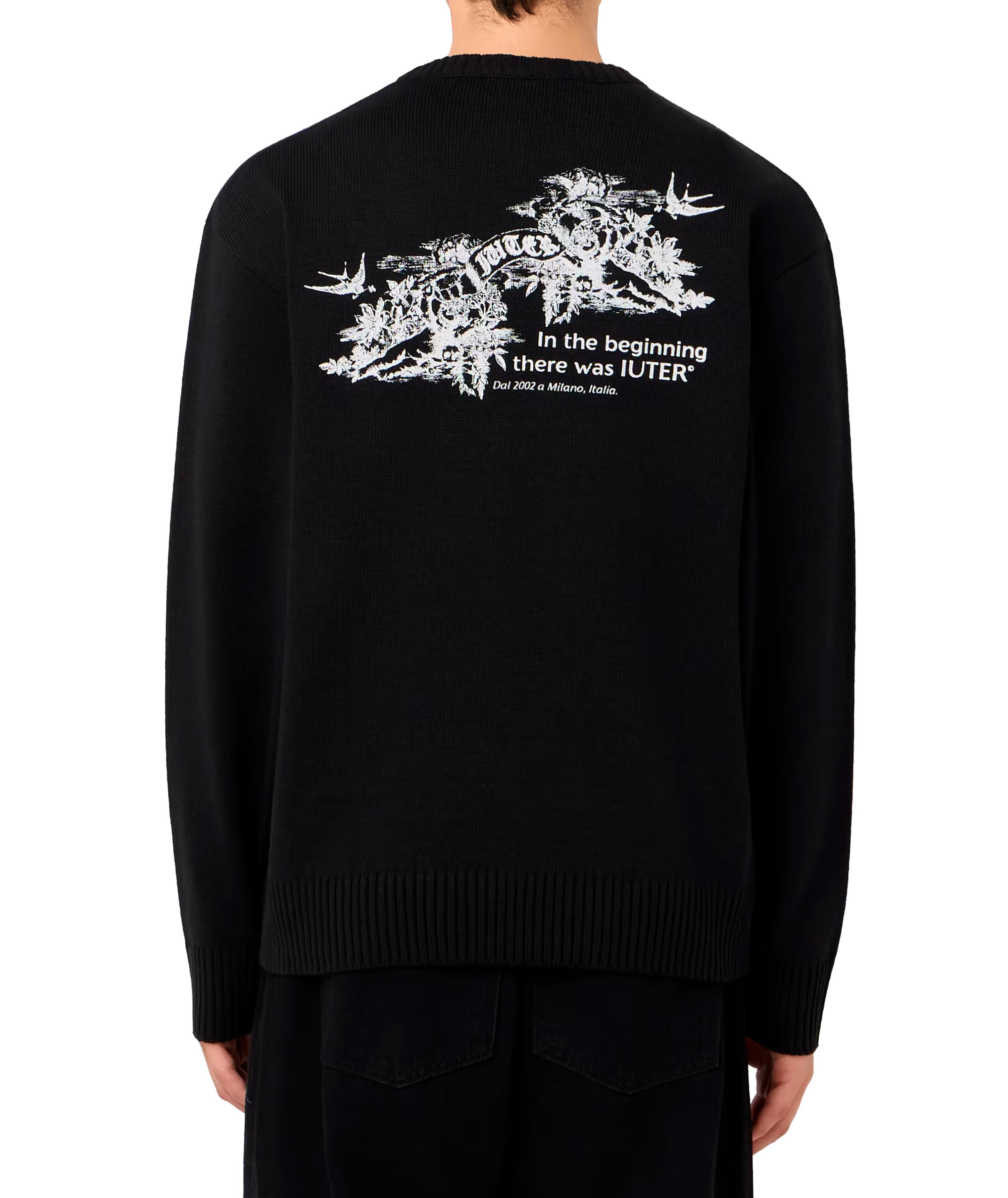 PARADISE - MAGLIA 25WIJM08 -BLACK IUTER 