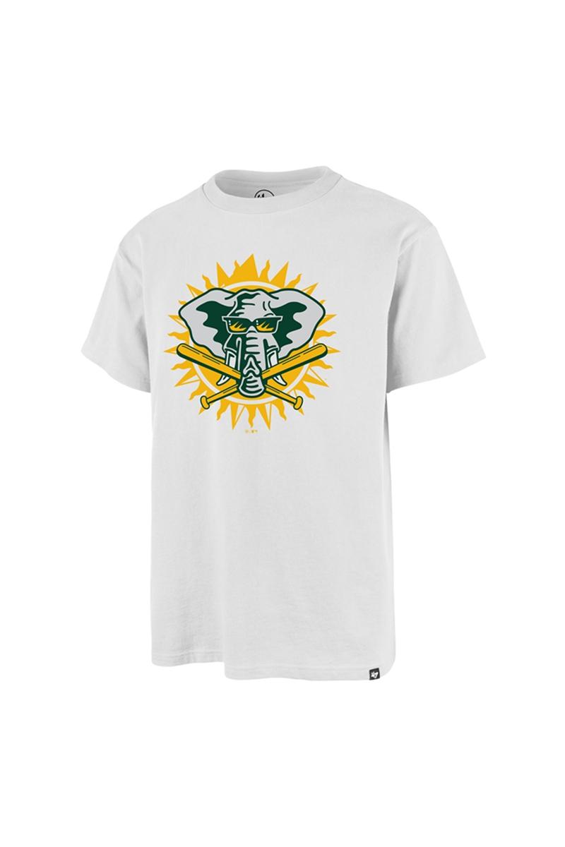 COOPERSTOWN ECHO OAKLAND ATHLETICS - T-SHIRT 47-BC018TEMECH615133 WW 47 BRAND 