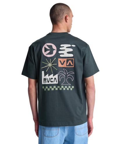 MIRAGE - T-SHIRT EVYZT00338 -PTK RVCA 