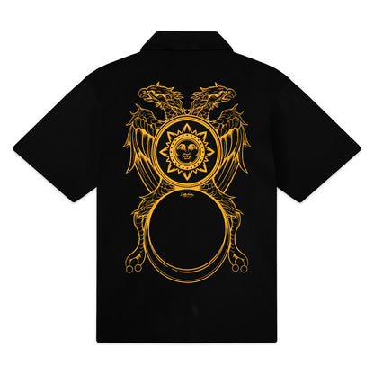 ASSO DI DENARI - OUTLINE SHIRT - T-SHIRT SH1131-CH -01 DOLLY NOIRE 