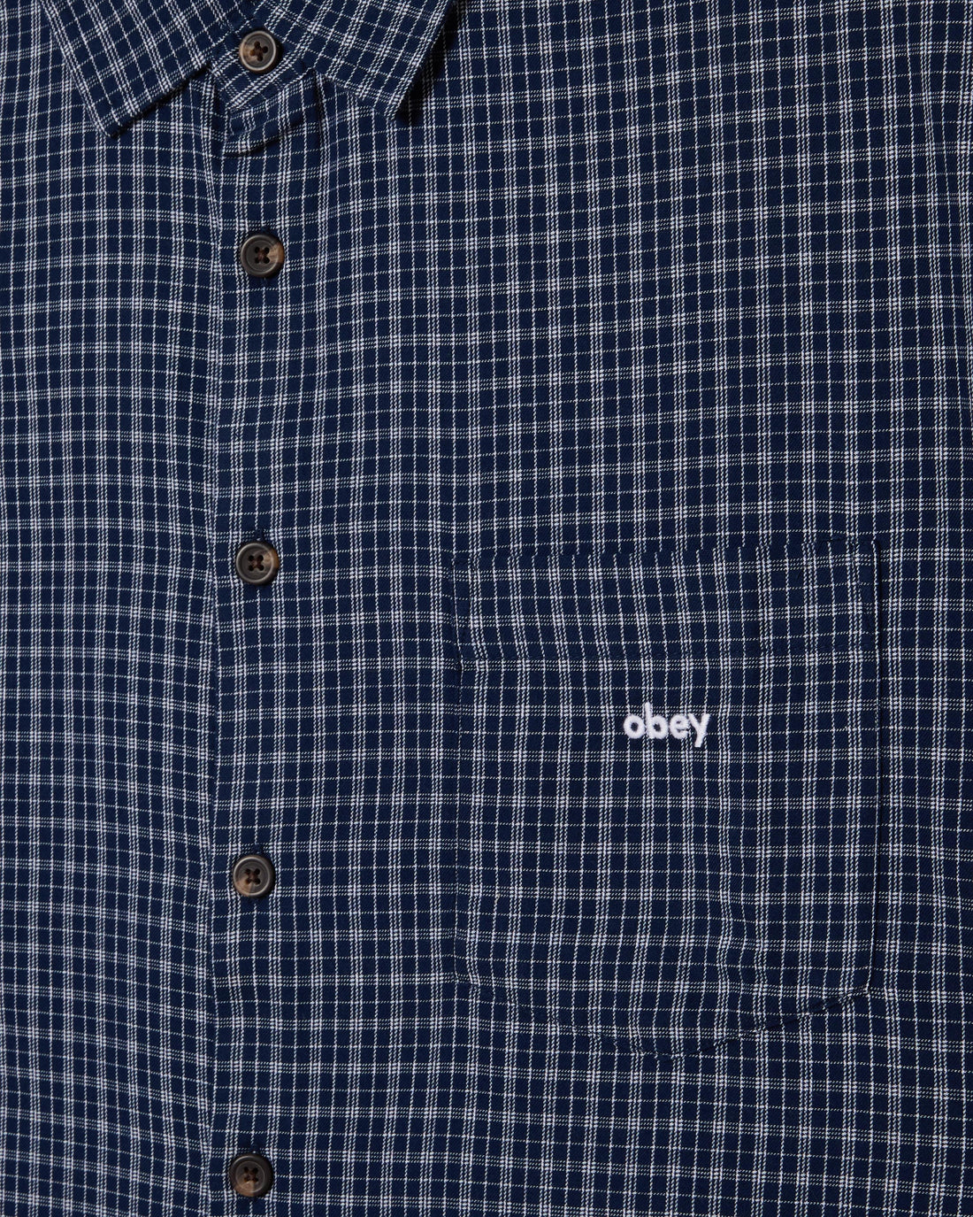 BIGWIG IAN WOVEN - CAMICIA 22MC0001730 -ANV OBEY 