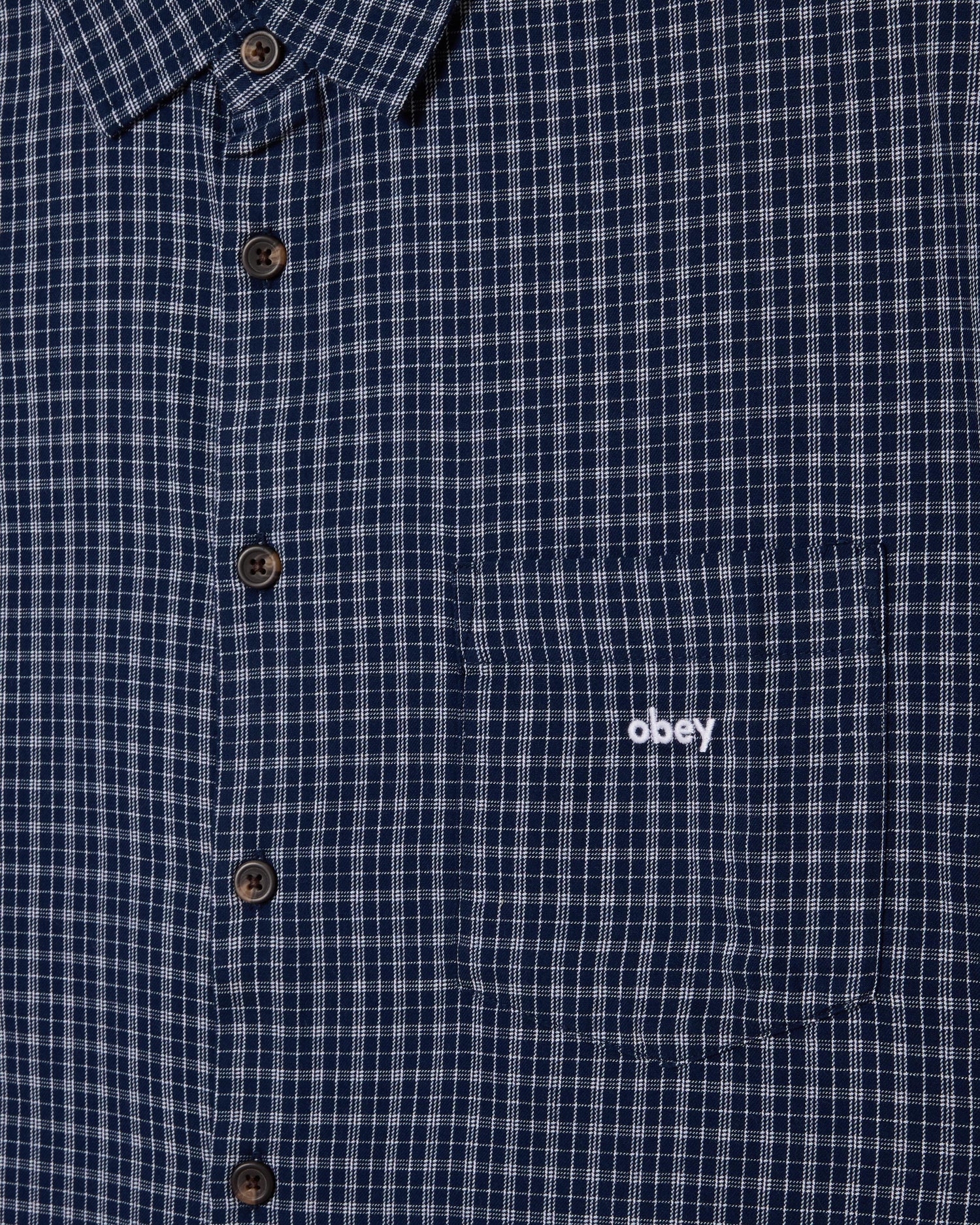 BIGWIG IAN WOVEN - CAMICIA 22MC0001730 -ANV OBEY 