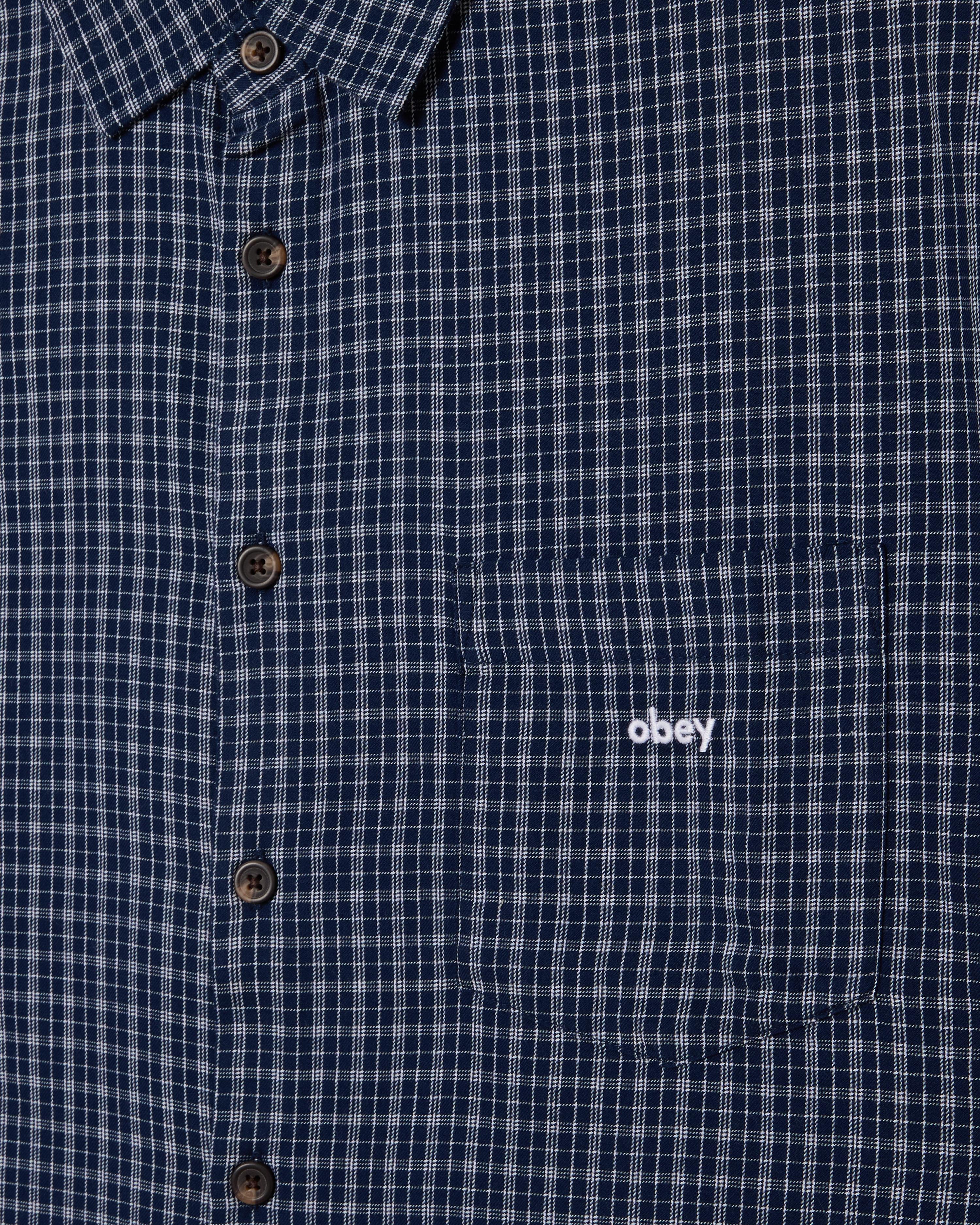 BIGWIG IAN WOVEN - CAMICIA 22MC0001730 -ANV OBEY 