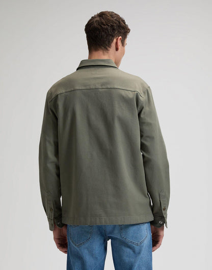 2 POCKET LICHEN OLIVE - CAMICIA 112376566 . LEE 