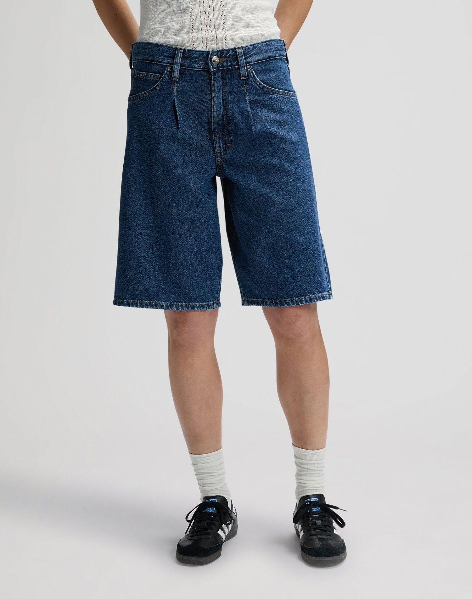 DRAPEY JORTS OVERT WASH - SHORTS 112376718 . LEE 