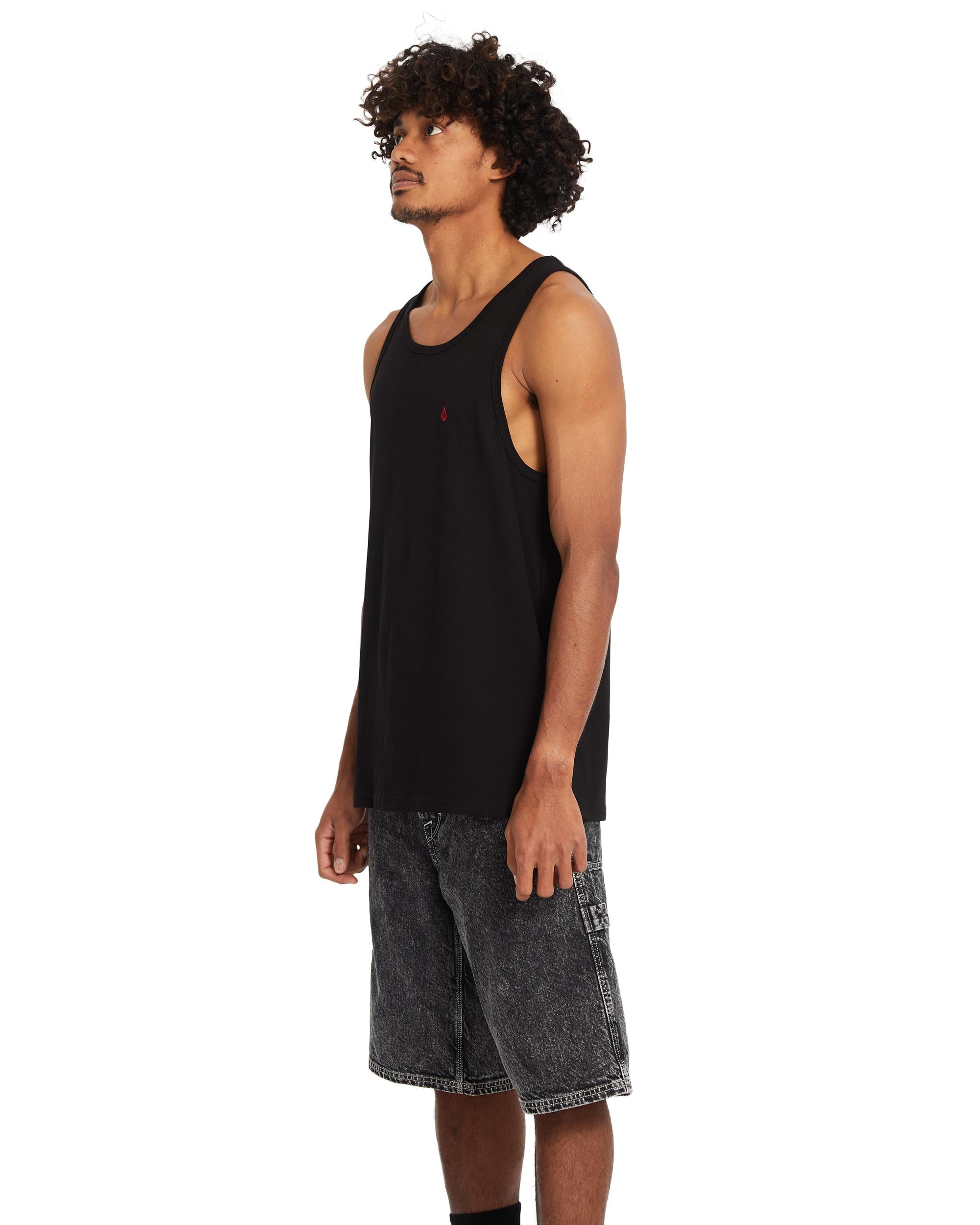 STONE BLANKS - CANOTTA A4512605 _BLK VOLCOM 