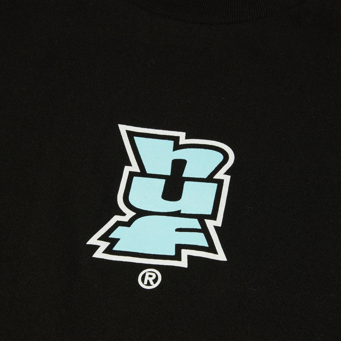 MEGABLAST MULTI S/S TEE - T-SHIRT 71MC0001180 -BLACK HUF 
